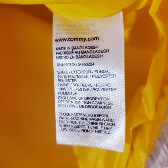 NWOT Tommy Hilfiger Quarter Zip Breezy Active Jacket Windbreaker - Picture 5 of 5